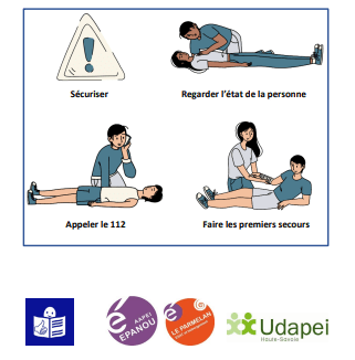 L’ESAT Le Parmelan crée un guide des premiers secours en FALC !